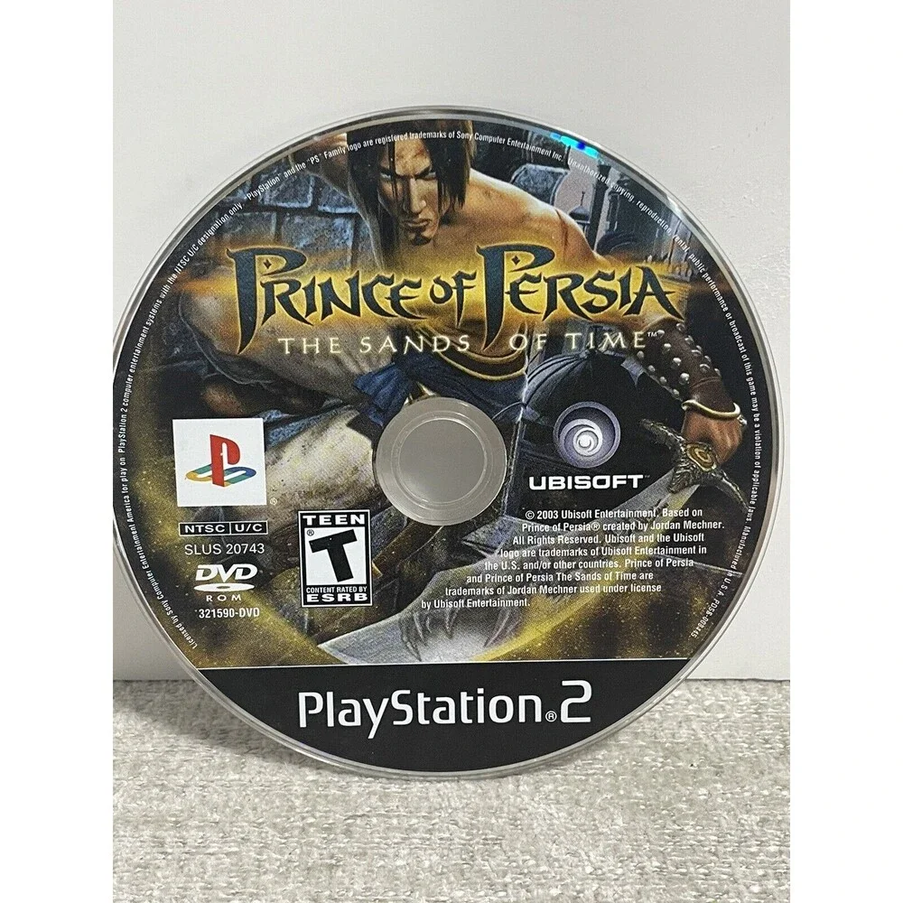 Prince of Persia: The Sands of Time - PS2 PlayStation 2 Disc Only Tested